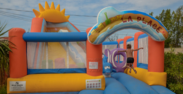 camping jeux gonflables herault